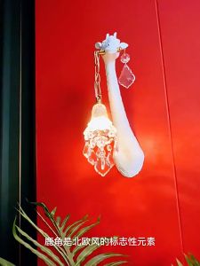 Đèn Ốp Tường Hươu Cao Cổ Đèn Led Tường Hiện Đại Decor Phòng Khách/ Lối Đi (3 Chế Độ Màu)