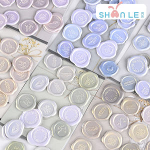 Japanese Style Fire Seal Stamp Shape Decoration Bubble Stickers Children Girls Scrapbooking 3D Stereo Bubble Sticker Pictures