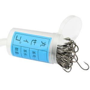 JUNXIANG | Pre-tied Sea Fishing Hooks Offset Barbed