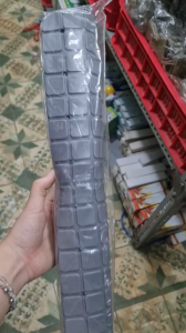 Thảm chống trượt nhà tắm cao su xám 40x71 cm - Thảm TPE mát xa thân thiện môi trường