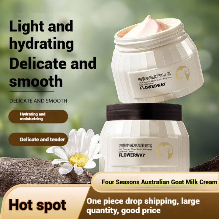 Australian Goat's Milk Cream - Anti-Wrinkle Face & Body Moisturizer ...