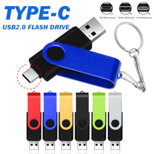 USB Flash Drive 64GB 128GB Type C Flash Drive 2 in 1 OTG USB 2.0+USB C Pendrive 128GB 64GB Dual Type C Drive Photo Stick