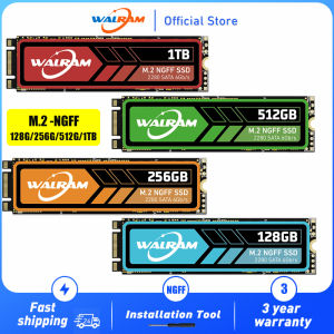 Walram 3D M.2 NGFF 128GB 256GB 512GB 1TB NAND SATA 6Gb/s Internal Solid State Drive SSD