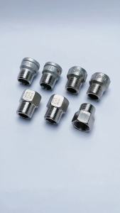 Lơ ren Inox 304 Đầu Nối Ren Trong Ren Ngoài Inox SUS 304 Phi 21