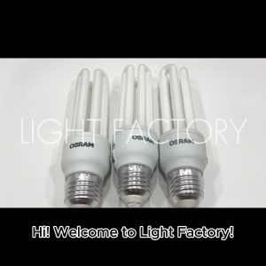 Osram Duluxstar 3U 18W E27 Light Bulb Energy Saving Bulb Daylight/Coolwhite/Warmwhite Mentol