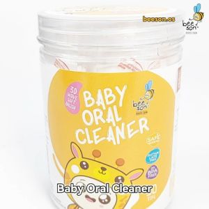 Beeson 30pcs Set Berus Lidah Pembersih Lidah Bayi / Baby Oral Cleanser Cotton Swab Set Mouth Tongue Cleaner 81131