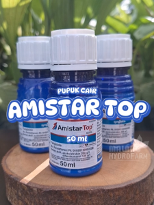 Fungisida Amistar Top 325 SC 50 ml obat fungi hama jamur hidroponik sayur busuk pestisida sistemik amistartop syngenta