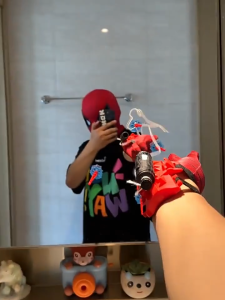 หน้ากากสไปเดอร์แมน แบบผ้ายืดธีมอเวนเจอร์ เหมาะสำหรับเด็กและผู้ใหญ่ ของขวัญไอเดียสร้างสรรค์