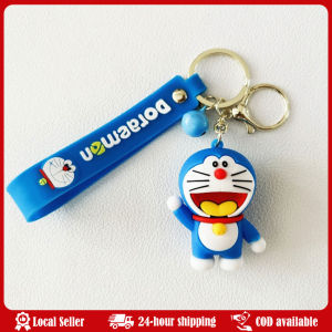 Japanese Anime Doraemon Keychain Cute Doll Backpack Pendant Childs Favorite Character Nobi Shizuka Minamoto Model Pendant Gift Cute Cartoon Doraemon Keychain Cute Doll Car Keychains Backpack Pendant Ornaments Accessories Jewelry Holiday Toy Gifts 2025