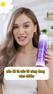 JOICO Balance Purple 300mlx2 – Dầu gội xả tím khử ánh vàng giữ màu tóc nhuộm tone lạnh sáng bóng & mềm mượt