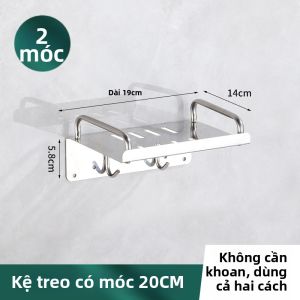 Giá Để Đồ Không Cần Khoan Inox