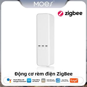 Motor Rèm Điện MOES Tuya Zigbee Cho Rèm Cuốn Dây Xích Điều Khiển Thông Minh Bằng Pin Lithium Điều Khiển Qua Ứng Dụng Tương Thích Với Alexa Và Google Home