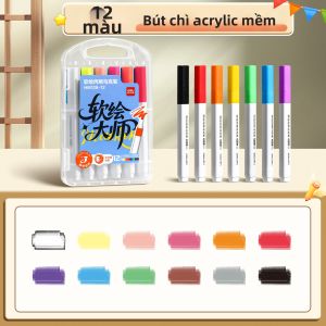 deli | Bộ Dụng Cụ Đánh Dấu Không Bẩn Có Thể Giặt Thân Thiện Với Học Sinh