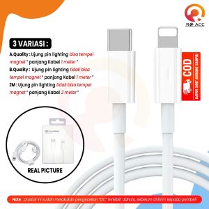 [RO ACC] KABEL DATA CHARGER USB C TO 8 PIN FOR IPHONE 11 12 13 14 PRO MAX