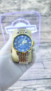 Đồng Hồ Nam fourron BINBON B06 mặt hình trái đất thiết kế sang trọng Chống nước sinh hoạt 3ATM Mặt kính Mineral trong Dây thép không gỉ Cao Cấp