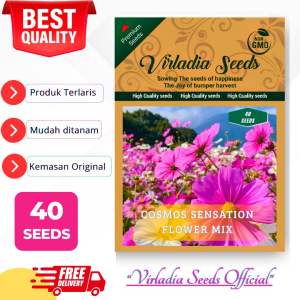 [Virladia Seeds] Biji Benih tanaman bunga Cosmos Sensation Mix