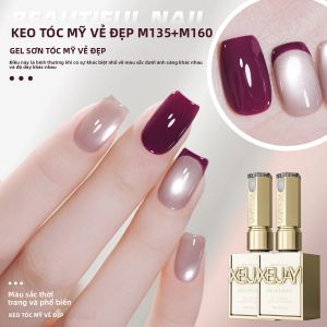 Bộ Sơn Gel Móng Tay XEIJAYI 2 Chai 15ML Bán Vĩnh Cửu Sử Dụng Đèn UV/LED Dành Cho Làm Móng Nghệ Thuật Tại Nhà Và Salon Bộ Sưu Tập Xuân Hè
