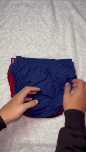 (5 PCS) Celana Dalam Pria M-XL Termurah - Warna Biru dan Hijau Tua - Paket Hemat Celana Dalam Pria Size M hingga XL