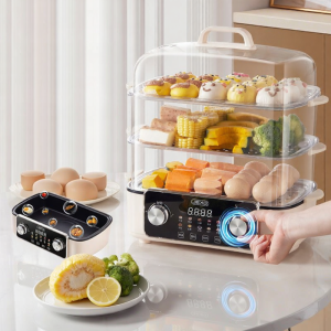 JIEXG | Multifunctional 3 Layers Large Capacity Steamer
