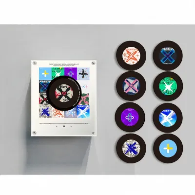 Music Playing Magnetic Fridge Magnet with NFC