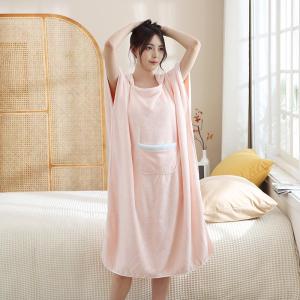 Bath Towel Hooded Adult Wearable Wrap Cloak Absorbent For Home Long Female Bathrobe Bathrobe Adult Internet Celebrity Bath Skirt