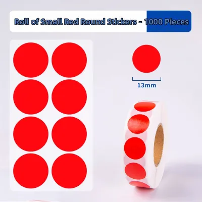 JIELI | Self-Adhesive Stickers Blank Dot Labels