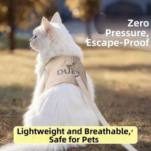 ZHENMIAO | Anti-escape Comfortable Pet Leash Cat Harness
