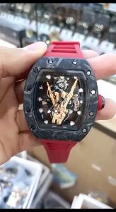 Jam Tangan Pria Tecno Sport Analog Original Rubber