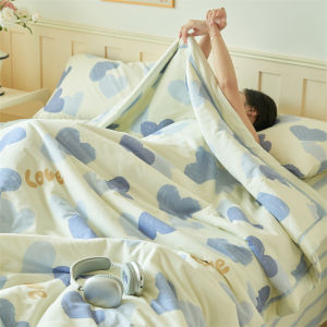 Violet | All Cotton Printed Summer Air Conditioning Quilt