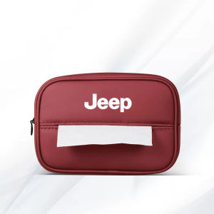 Jeep | Car Tissue Bag Car Tissue Fixed Storage Box For Jeep Grand Cherokee Wrangler JK Gladiator Compass Renegade Patriot Liberty