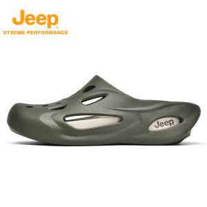 จี๊ป | รองเท้าแตะกลางแจ้งสำหรับผู้ชาย แห้งเร็ว กันลื่น รองเท้าแตะชายหาด รองเท้าสวมสบาย เที่ยวฤดูร้อน รองเท้าแตะแบบสวมสบาย สำหรับผู้ชาย