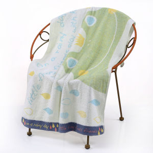 Printed Large Thick Soft Absorbent Home Use Beach Towel