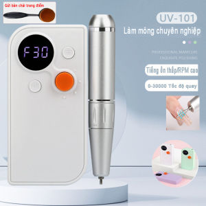 Máy mài móng tay điện UV101 chính hãng 30000rpm - Máy mài móng tay cầm tay chuyên dụng cho ngành công nghiệp móng tay (Mua thì tặng bàn chải nền)