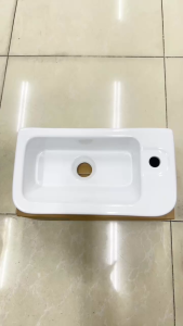 Chậu lavabo rửa mặt mini siêu nhỏ L13 - Phù hợp cho phòng tắm không gian nhỏ hẹp