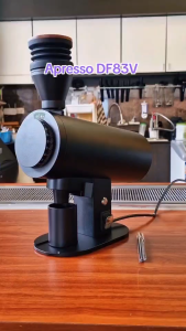 Apresso DF83V เครื่องบดกาแฟ เฟือง 83 mm ปรับความเร็วรอบได้ เครื่องบดเมล็ดกาแฟ ละเอียด บดได้รวดเร็วระดับมืออาชีพ 1614-296