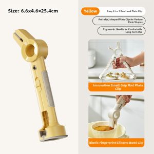 SIVASS | Heat-resistant Effort-saving Non-slip Food-grade Silicone Head Kitchen Clip