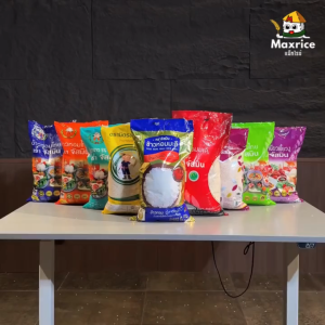 ข้าวหอมมะลิ ใหม่ต้นฤดู ตราจัสมิน ข้าวสวย เต็มเมล็ด เรียงสวย หอม นุ่ม อร่อย น้ำหนัก 5 กิโลกรัม พร้อมส่ง