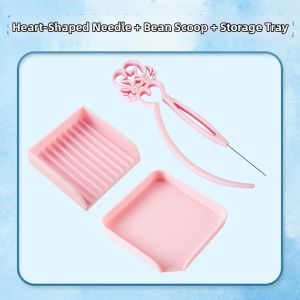 YUGUANG | DIY Bean Needle Spoon Tweezers Palette Tool Set Accessory