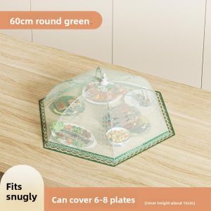 MONLEYTA | Foldable Food Cover Lid New 2025 Dustproof Tablecloth For Home Use Restaurant Grade Polyester No Handmade Required