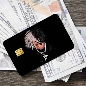 Potdemiel | 4 Miếng Dán Chống Nước Rapper Ken Carson A Great Chaos Trang Trí Đẹp Mắt Dán Thẻ Tín Dụng Thẻ Xe Buýt Poster Dán Tường