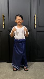 Sarung Anak Motif Polos  Warna Hitam Biru Coklat Hijau Dan Marun Untuk Sunat Ngaji Solat Sekolah TK SD  Umur 5 - 10 Tahun