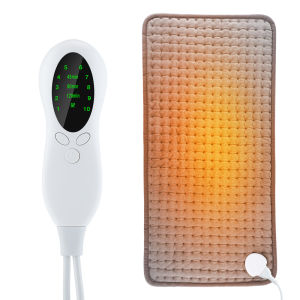 Romyse Electric Heating Pad for Shoulder Neck Back Spine Leg Pain Relief Winter Warmer Wrap Temp Heater Pad 30x59CM