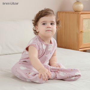Insular | Sleeveless Vest Baby Sleeping Bag Cotton Thin Breathable Pajamas Anti-Kicking Cocoon for Newborn Envelope Sleep Sack Bedding