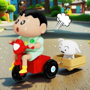 Feiyu | Crawling Toy Baby Wind-up Swing Doraemon Doll Baby Toddler Head-lifting Educational Blind Box