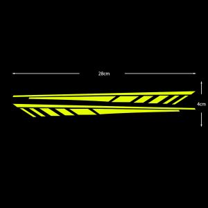 1Pair Universal DIY Bike E-Bike Frame Stickers Bicycle Body Road MTB Bikes Scooter Motorcycle Reflective Vinyl Decal Accessories