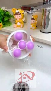 TwoL Collection Mesh Bag Durable Floating Hair Catcher Laundry Ball/ Washing Machine Clothes Dirty Stuff