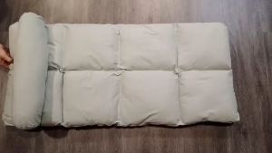 โซฟาแบบพับได้ 8 ช่อง ผ้ากำมะหยี่ โซฟานั่งพื้น เก้าอี้ญี่ปุ่น เบาะญี่ปุ่น เก้าอี้นั่งพื้น เบานั่งพื้น มีที่พิง pouf  YW-8  NL HOME