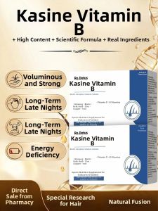 Vitamin B and D3 Supplement for Graying Hair