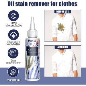 Clothes Oil Stain Remover Oil Stain Yellowing Clothes Cleaner The ingredients are safe and environmentally friendly