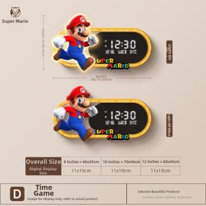 HAOJIUBUJIAN | Super Mario Creative Glow Clock